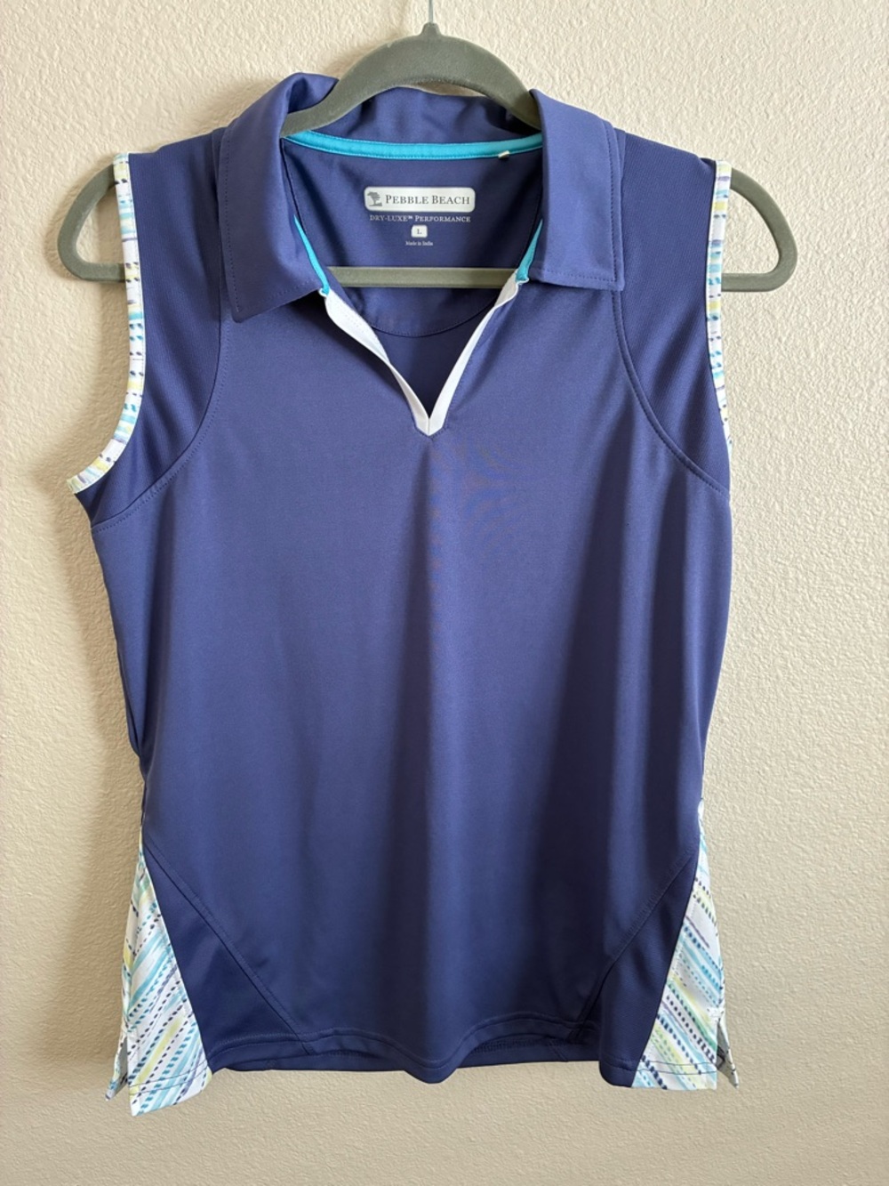 Pebble Beach Women's Purple Sleeveless Golf Top